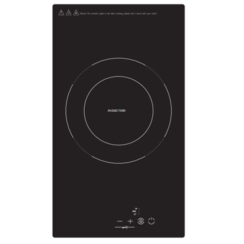 Cuina d'inducció amb pantalla tàctil